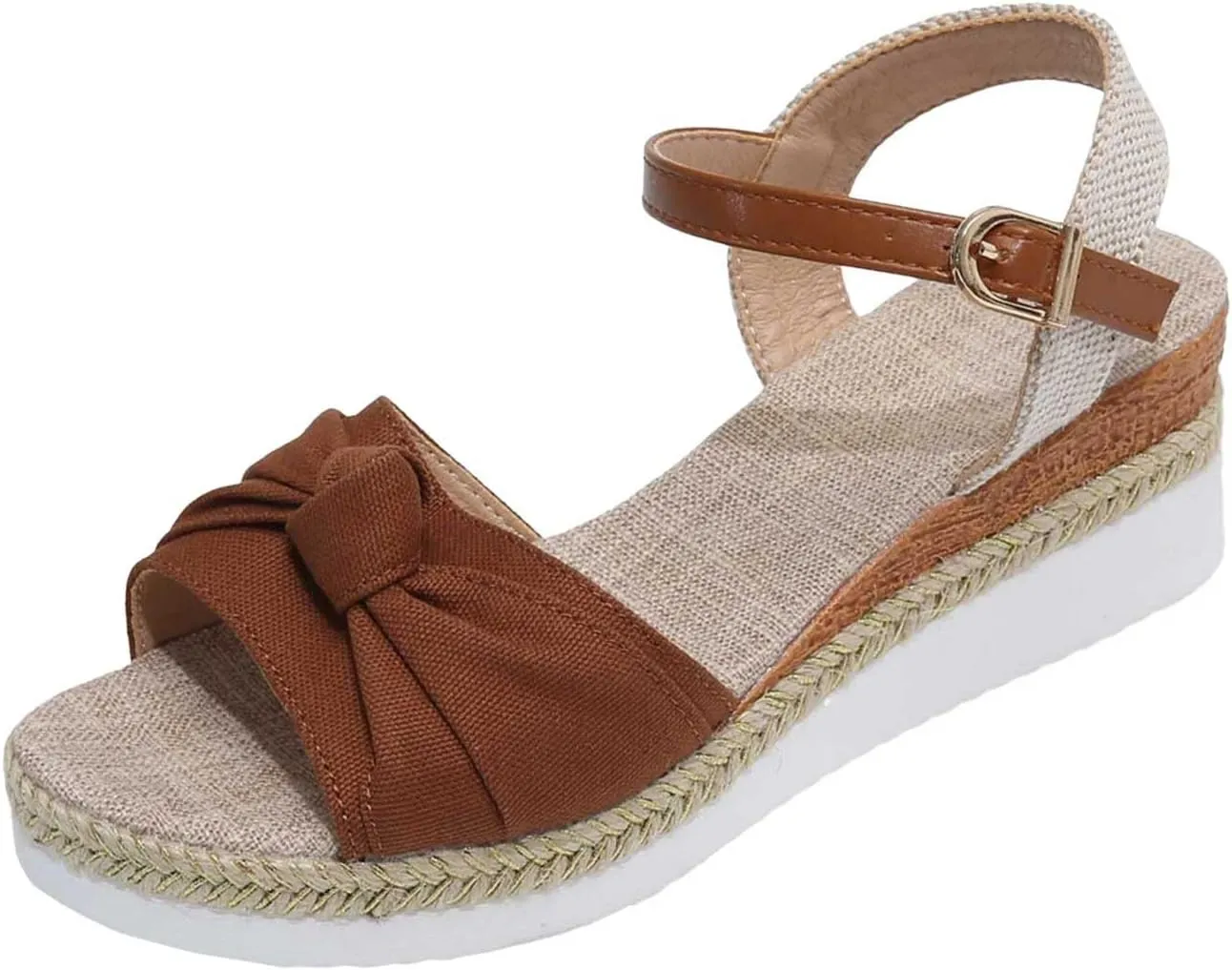 Orthopedic Wedge Sandals for Women 2024 Summer Dressy Open Toe Ankle Strap Platform Sandals Comfortable Wedges Sandals Shoes