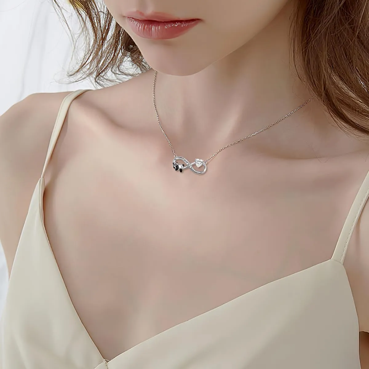 PELOVNY Sterling Silver Rabbit/Cat/Snail/Deer/Unicorn/Monkey/Elephant/Hummingbird/Butterfly Necklace Sterling Silver Animal Themed Jewelry Christmas Halloween Gifts For Women Girls Animal Lover