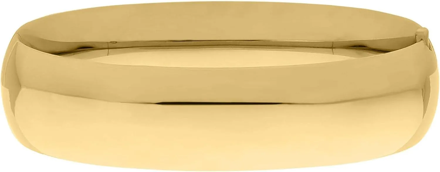 Polished Gold-Filled Bangle Bracelet | 16mm