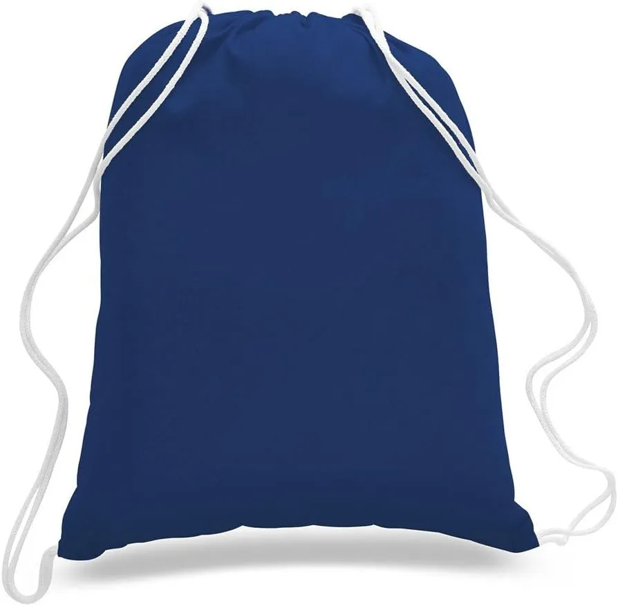Promotional Priced Cotton Drawstring Bags Backpacks Art Craft