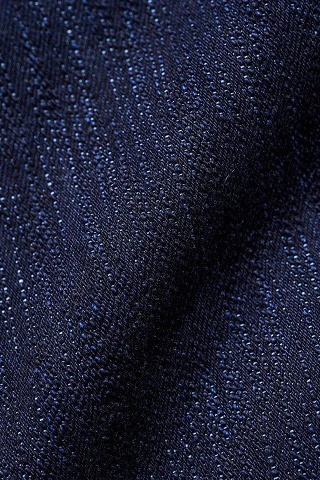 Pure Blue Japan - [1167] 13oz Extra Slub Stretch Denim Relaxed Tapered One Wash - Indigo