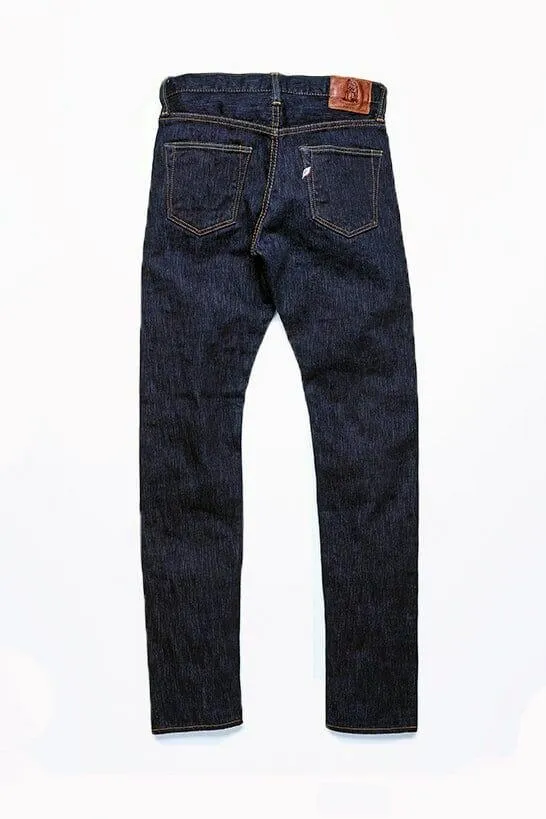 Pure Blue Japan - [1167] 13oz Extra Slub Stretch Denim Relaxed Tapered One Wash - Indigo