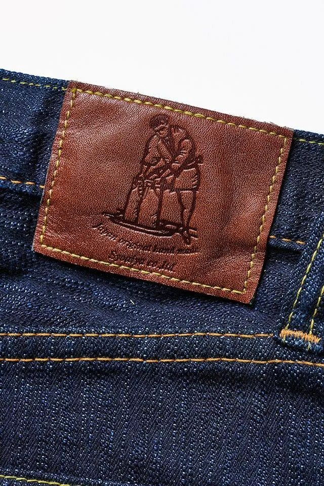 Pure Blue Japan - [1167] 13oz Extra Slub Stretch Denim Relaxed Tapered One Wash - Indigo