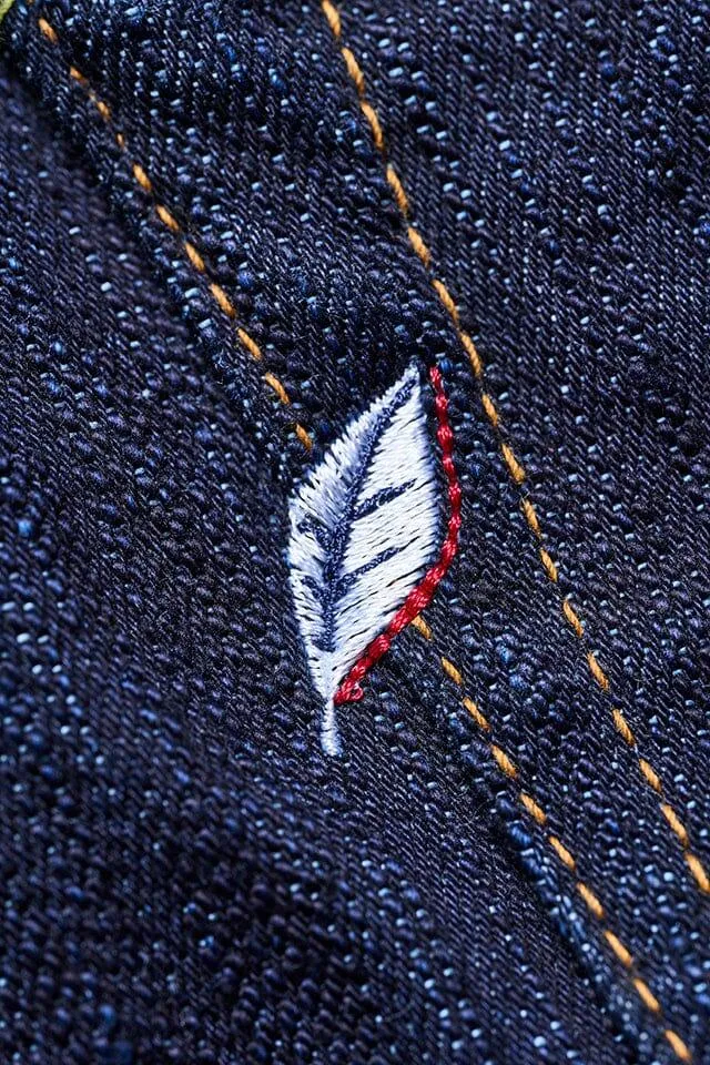 Pure Blue Japan - [1167] 13oz Extra Slub Stretch Denim Relaxed Tapered One Wash - Indigo