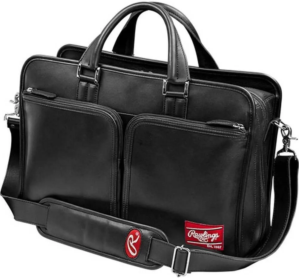 Rawlings | Men's Leather Messenger Briefcase Collection | Multiple Styles & Colors