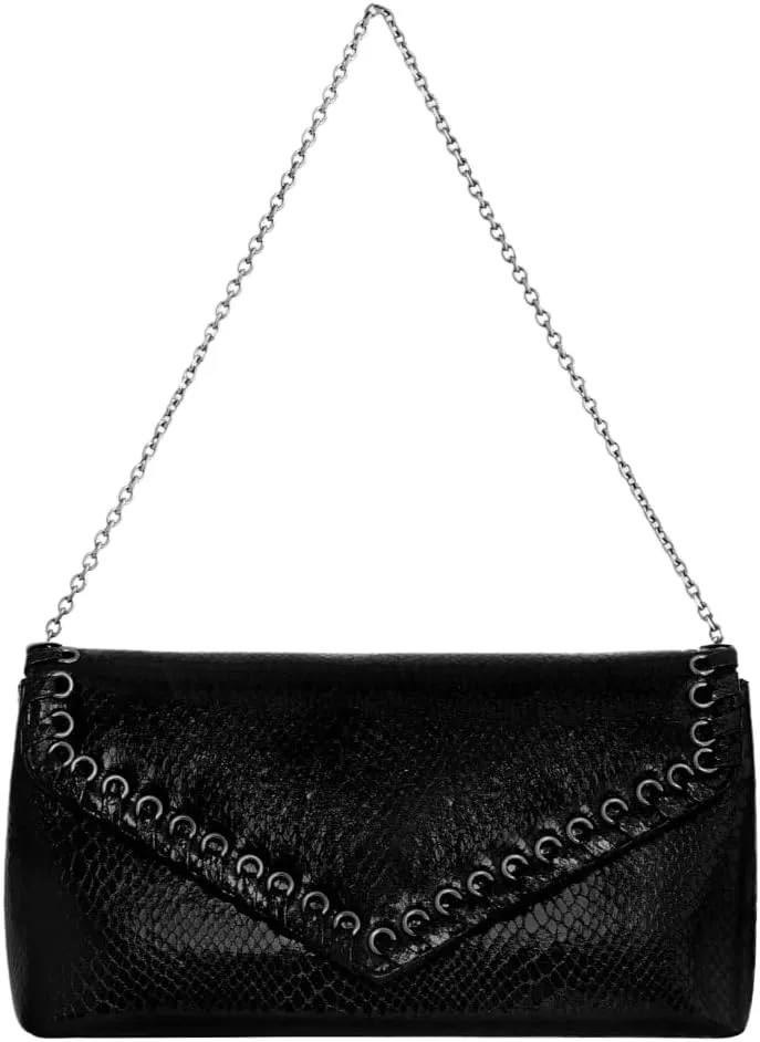 Rebecca Minkoff Whip Clutch, Gold, Antique Brass Hardware