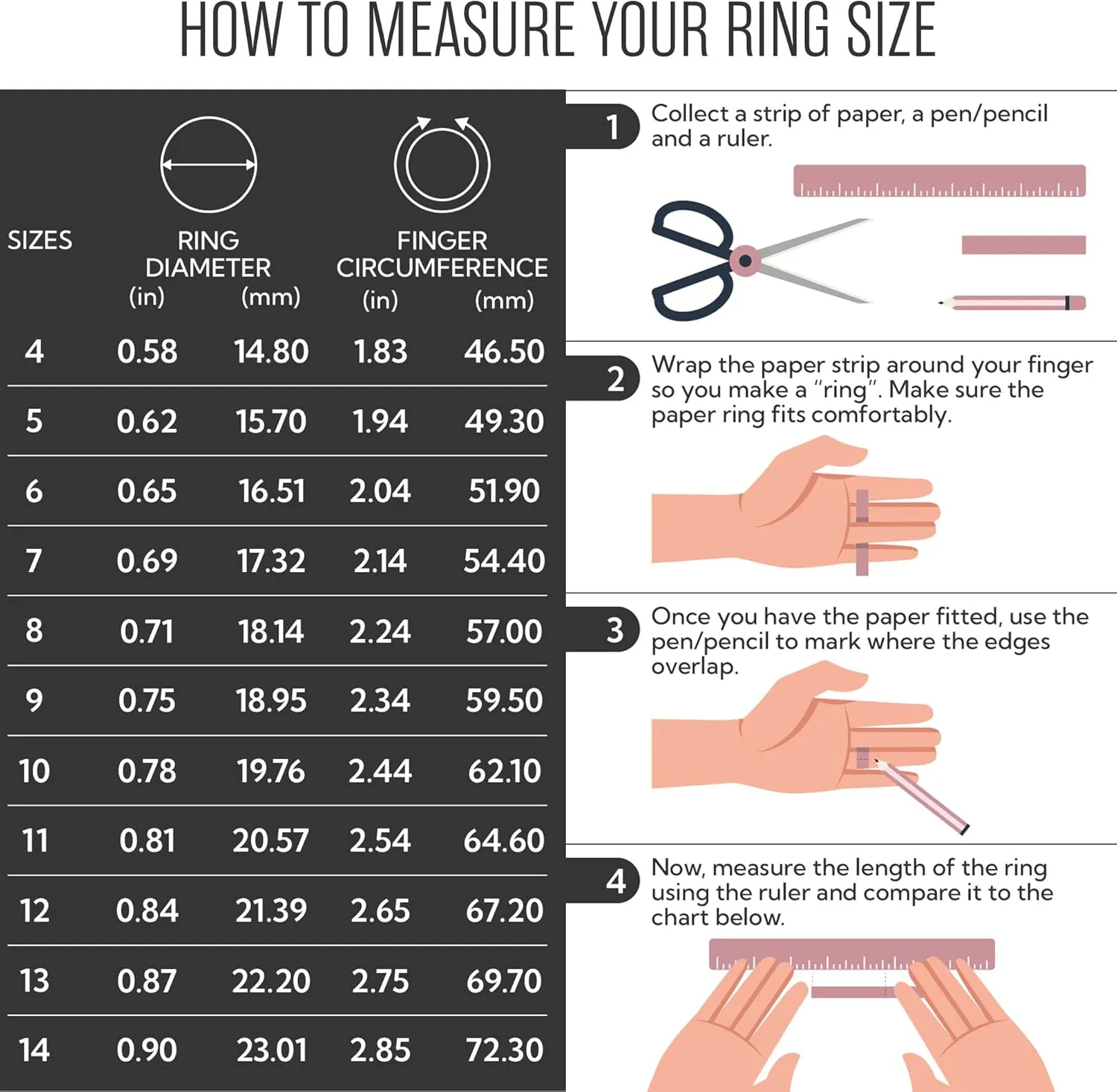Rinfit Silicone Rings for Women 6mm Wide & Men 7mm Wide, 2mm Thick - Silicone Wedding Bands- Infinity Ring with Metal Plate - Patented Design
