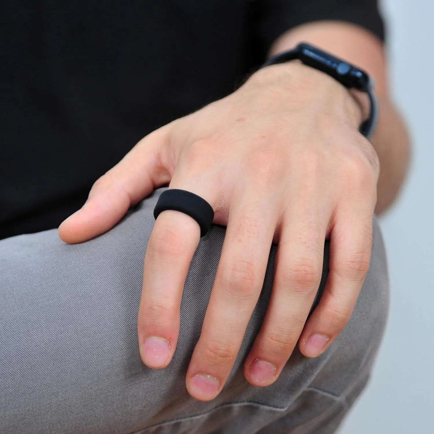 Rinfit Smart Ring Protectors- Fits 8mm and 7mm Smart Rings - Silicone Ring Cover for Working Out - ClassicFit