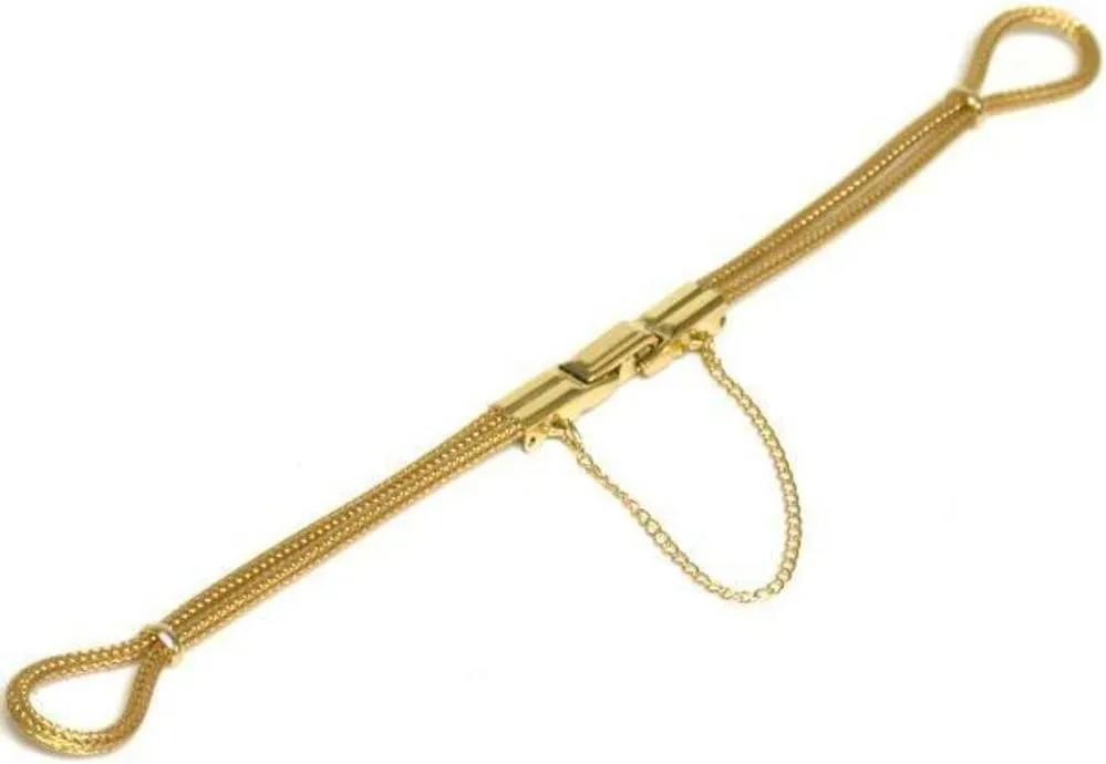 Safety Chain Wrist Watch Yellow Band Cord