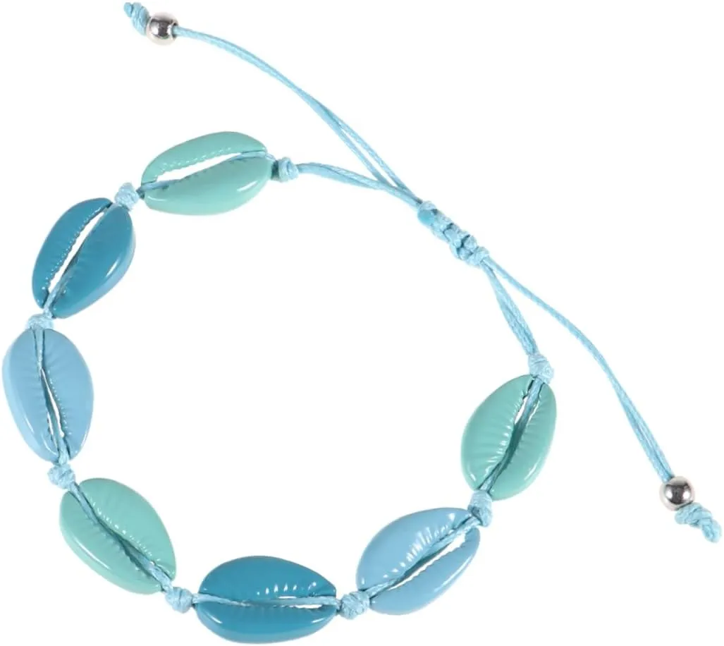 Shell Hand Jewelry Woven Chain Bracelet Bangles Bracelets Hawaiian Beads Bracelet Beach Bracelets Shell