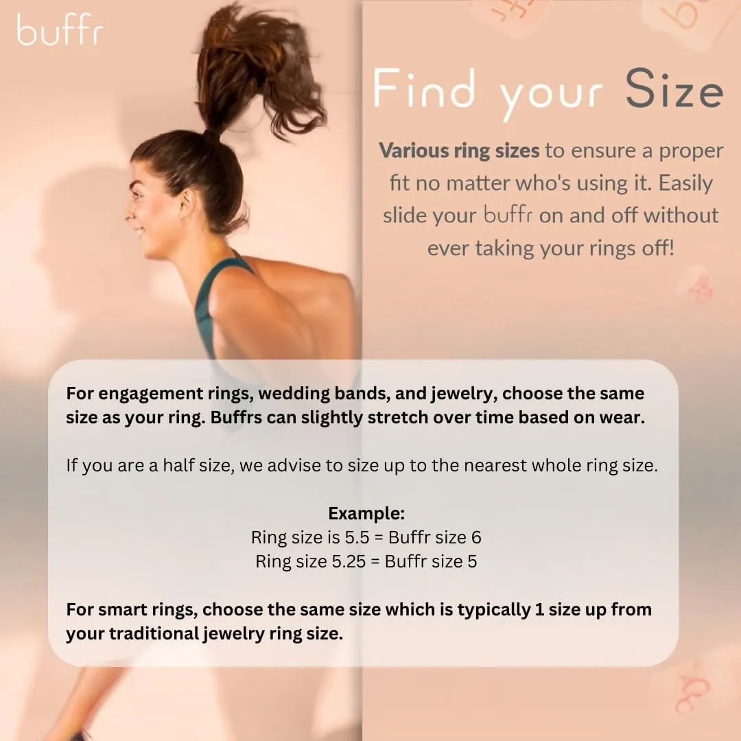 Silicone Ring Protector for Working Out  Wedding Band Guard for Gym & Fitness  Secure, Non-Slip Rubber Ring Cover for Women