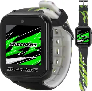Skechers Kids Smart Watch with Games, Camera, and Fitness Tracker  Touchscreen, Alarm, Timer, and Voice Recorder Features, Stylish Abstract Pattern Strap  Fun and Functional Digital Watch for Boys