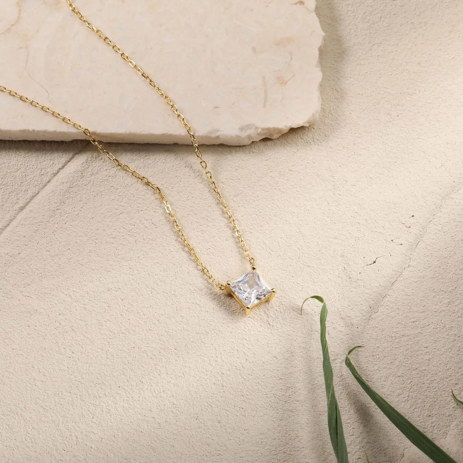 S.Leaf Sterling Silver Friendship Necklace for Women Birthday Gifts Gold Dainty Star Tennis Necklace for Women