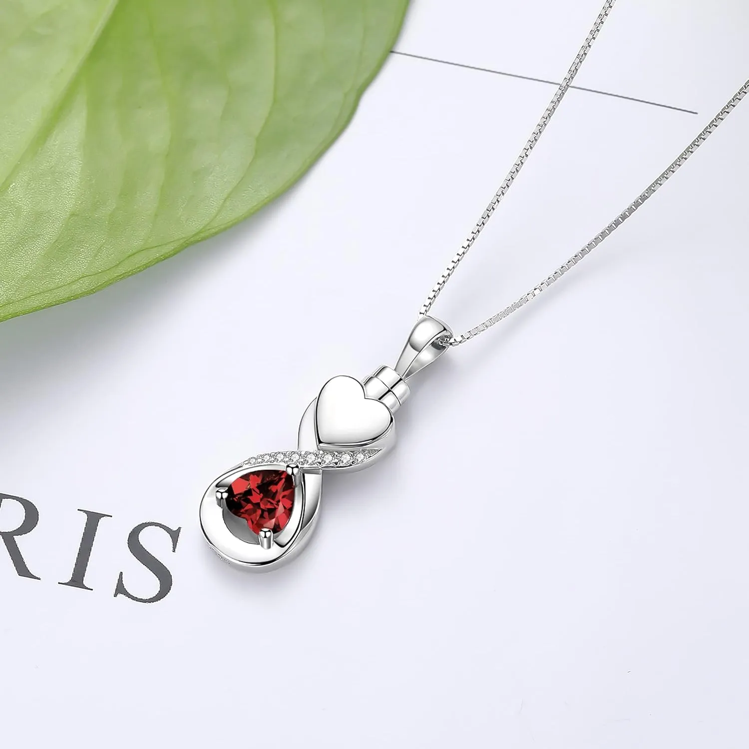 Sterling Silver Urn Neckalce for Ashes for Women: Cremation Jewelry for Women - Ashes Keepsake Pendant Memorial Jewelry Gifts for A Loss of Loved Ones