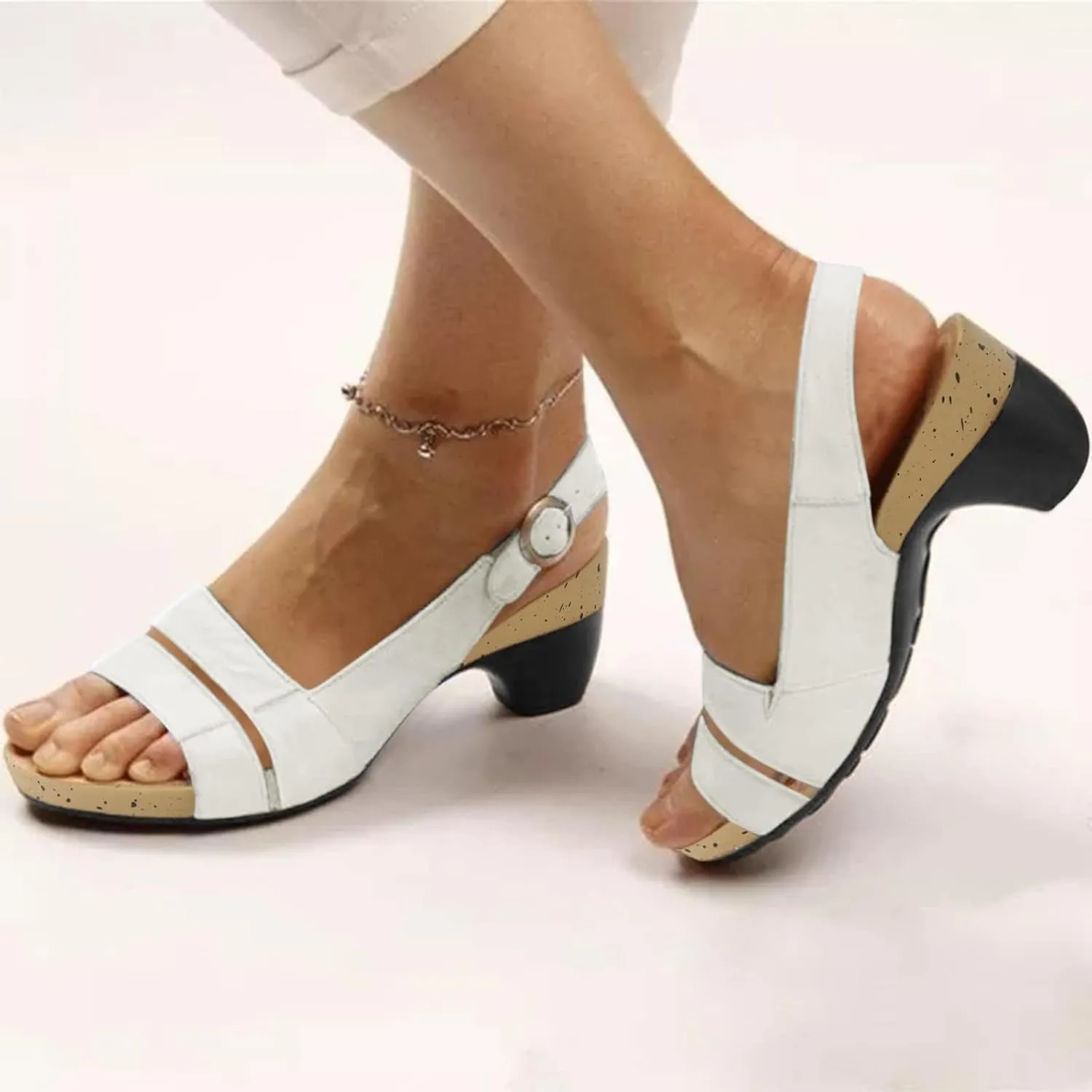 Summer Sandals for Women 2025 Comfy Orthopedic Orthotic Sandal Platform Wedge Sandals for Women Grishay Stylish Shoes