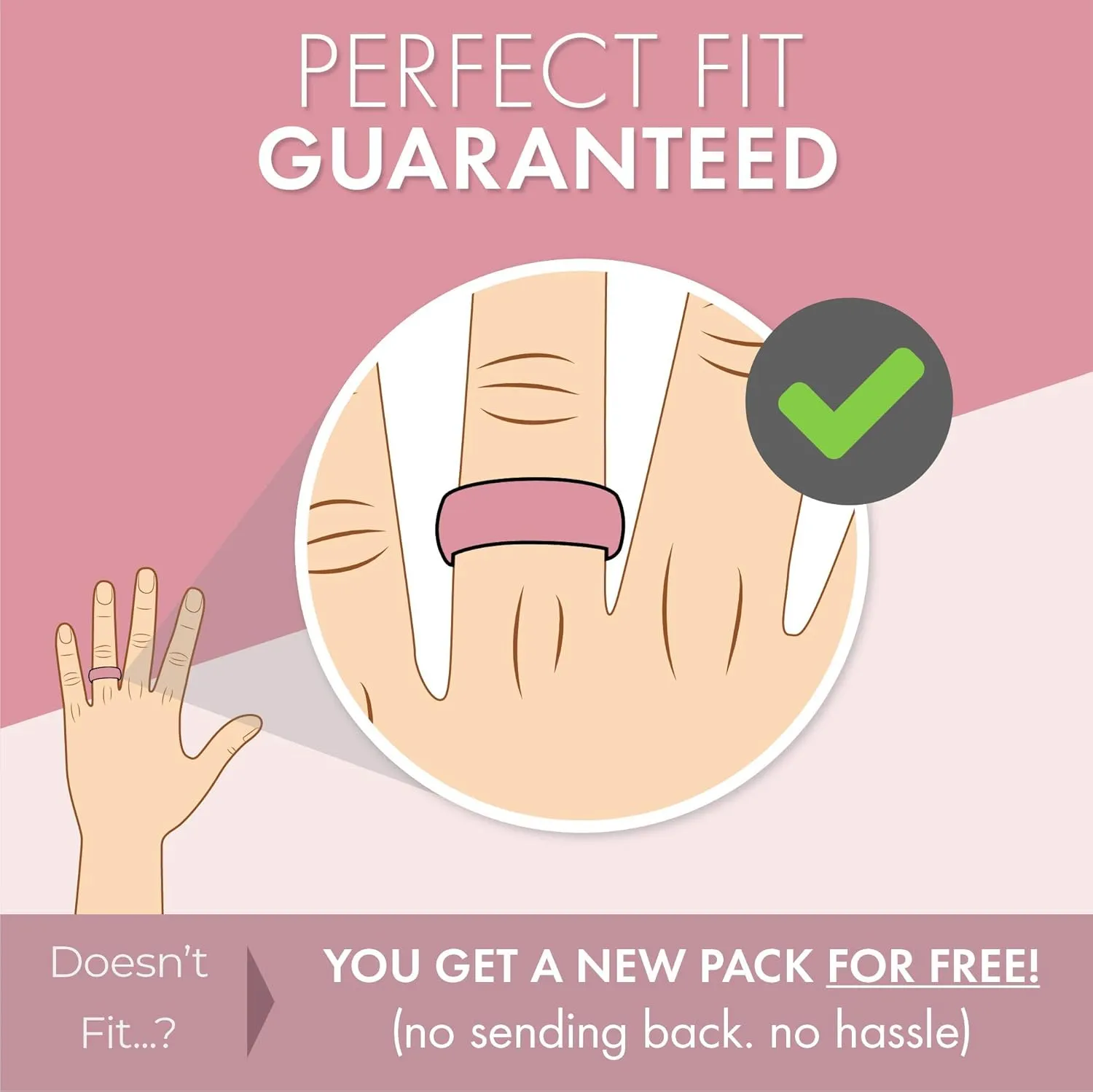 ThunderFit Silicone Rings for Women, Patterned Design Wedding Bands - 1/4/7 Variety Multipack