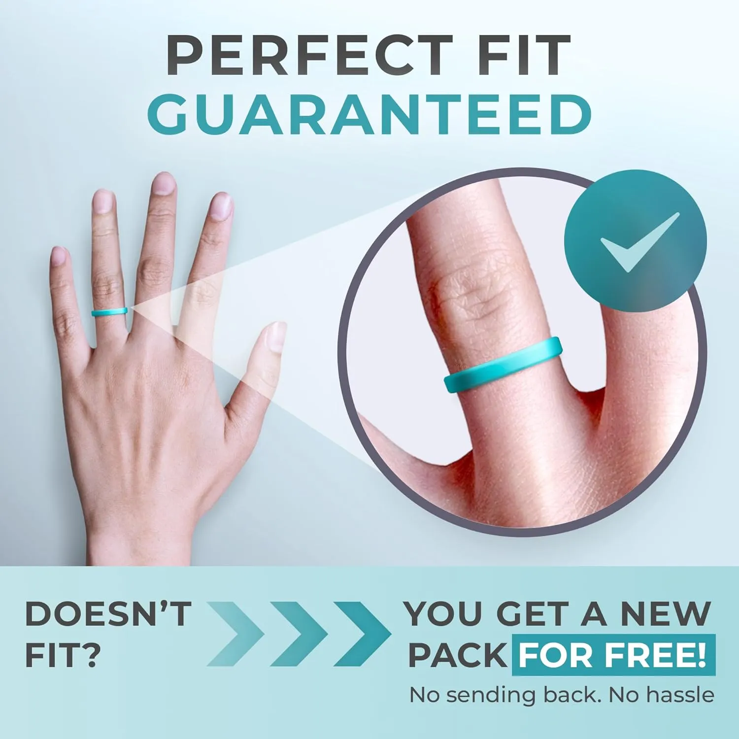 ThunderFit Stackable Silicone Rings for Women, Breathable Rubber Wedding Bands - Braided Design 3mm Wide 1.8mm Thick - 3/8 Variety Multipack