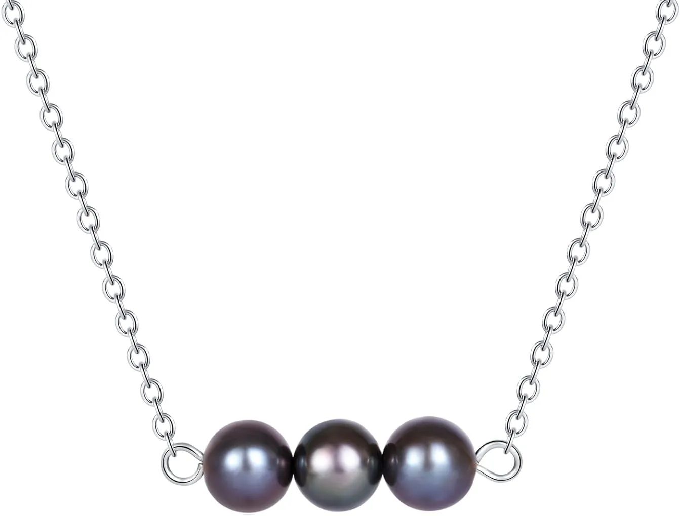 Turquoise or Pearl Bar Choker Necklace Pearl or Turquoise Beads Necklace Jewelry for Women