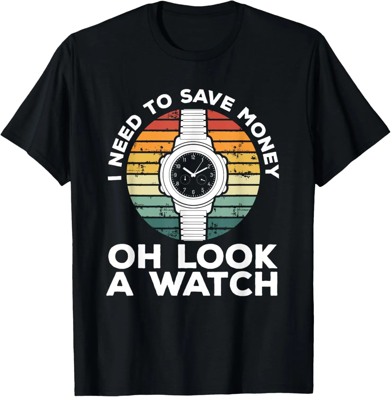 Watch Collecting Vintage Watch Lover Retro Watches T-Shirt
