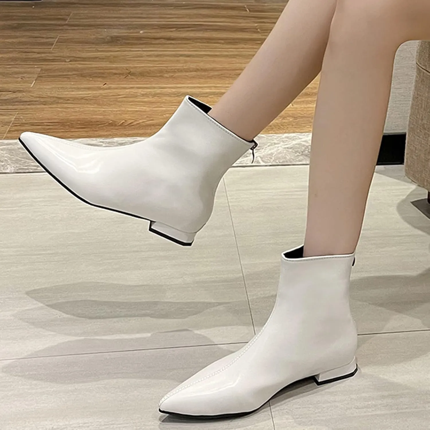 Womens Black Ankle Boots Botines Vaqueros Para Mujer Botas De Invierno Para Mujer Teacher for Women 2024 Womens Black Ankle Boots Arch Support Ankle Bootie for Women