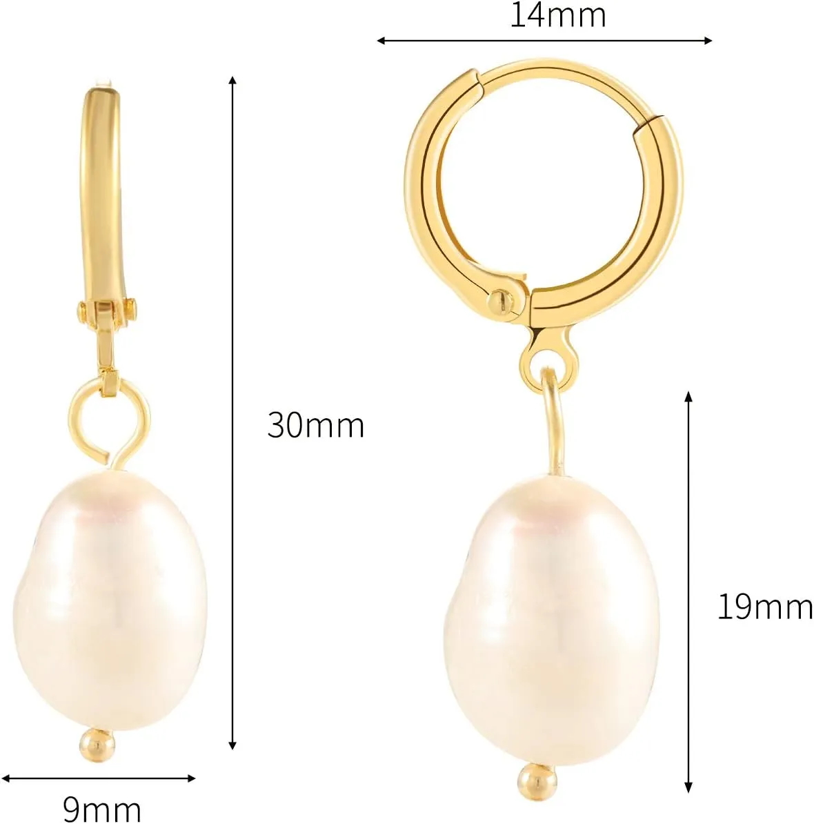 XYJZXY Gold Huggie Small Hoop Earrings with Charm Personalized Snake/Evil Eye/Star/Cross/Lock/Key 18k Gold Plated Crystal Drop Dangle Earrings for Women